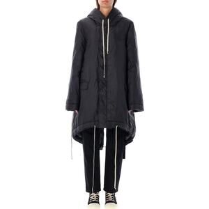 DRKSHDW by Rick Owens Fishtail Parka in Black - Women's